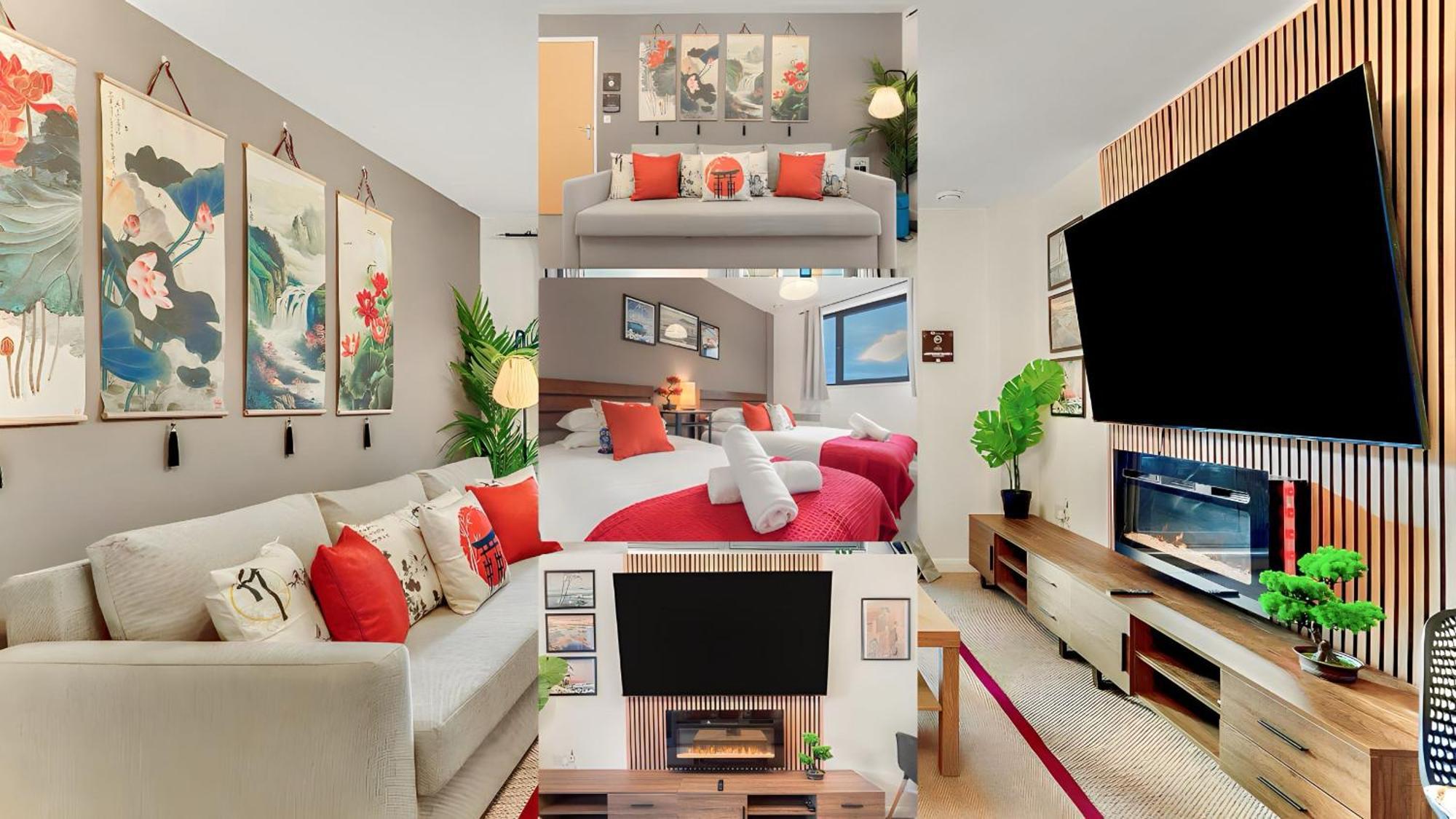 Japanese Suite 2Bed 2Bath, Free Park, Netfix, 75 Inch Tv, Games - City Centre- Maihom เบอร์มิงแฮม ภายนอก รูปภาพ